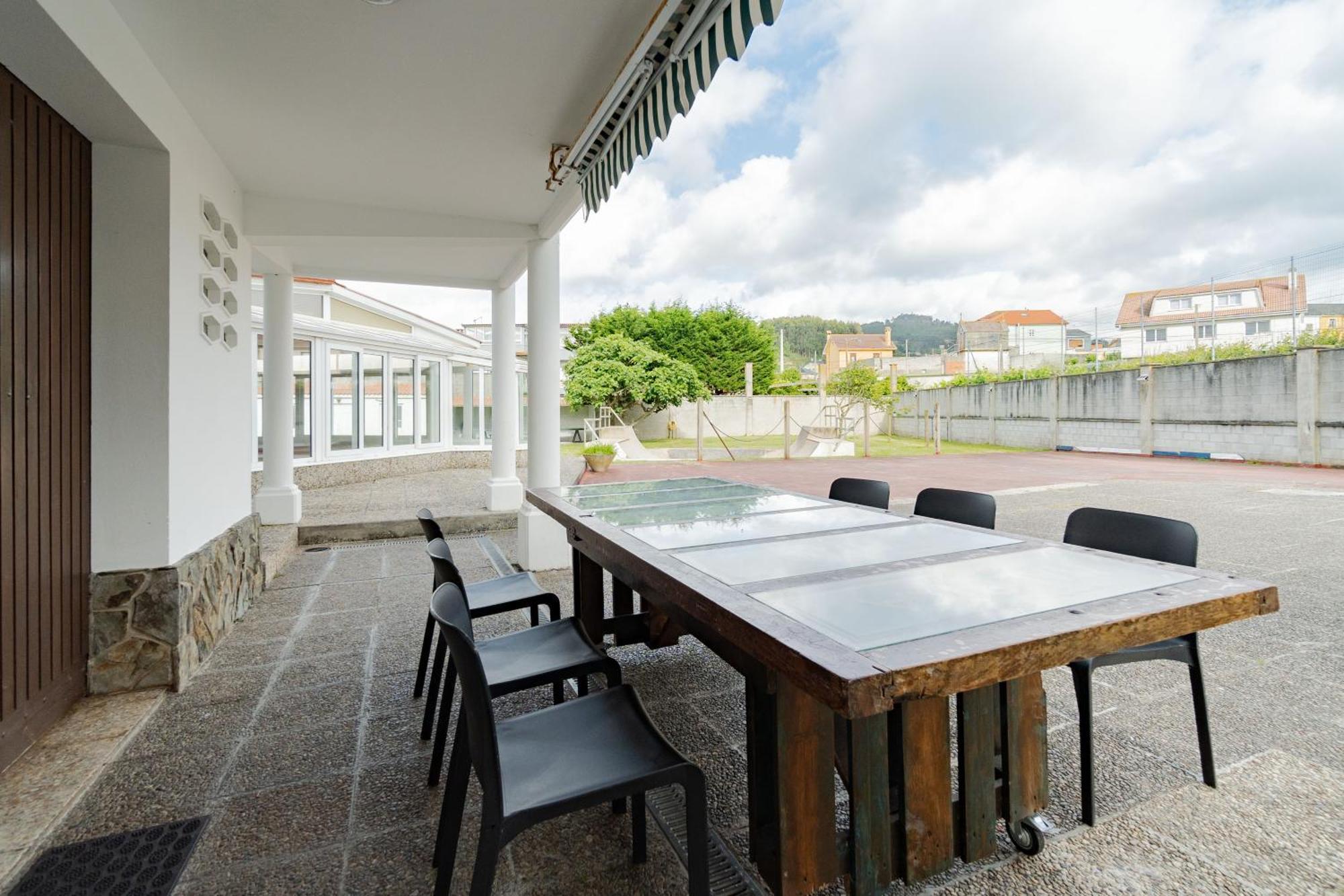 Chalet Areo Do Rio - Playa De Razo Buitenkant foto