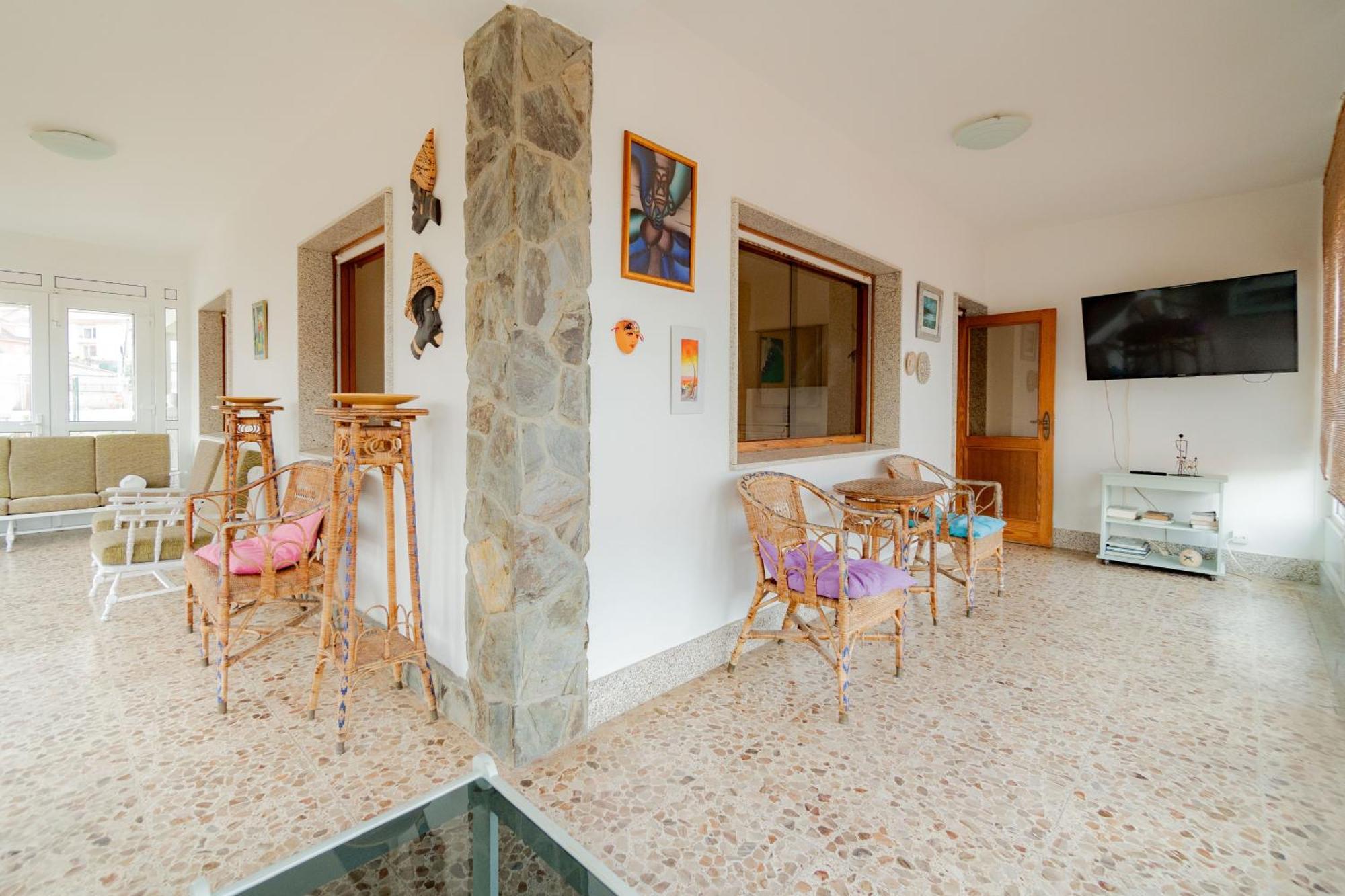 Chalet Areo Do Rio - Playa De Razo Buitenkant foto
