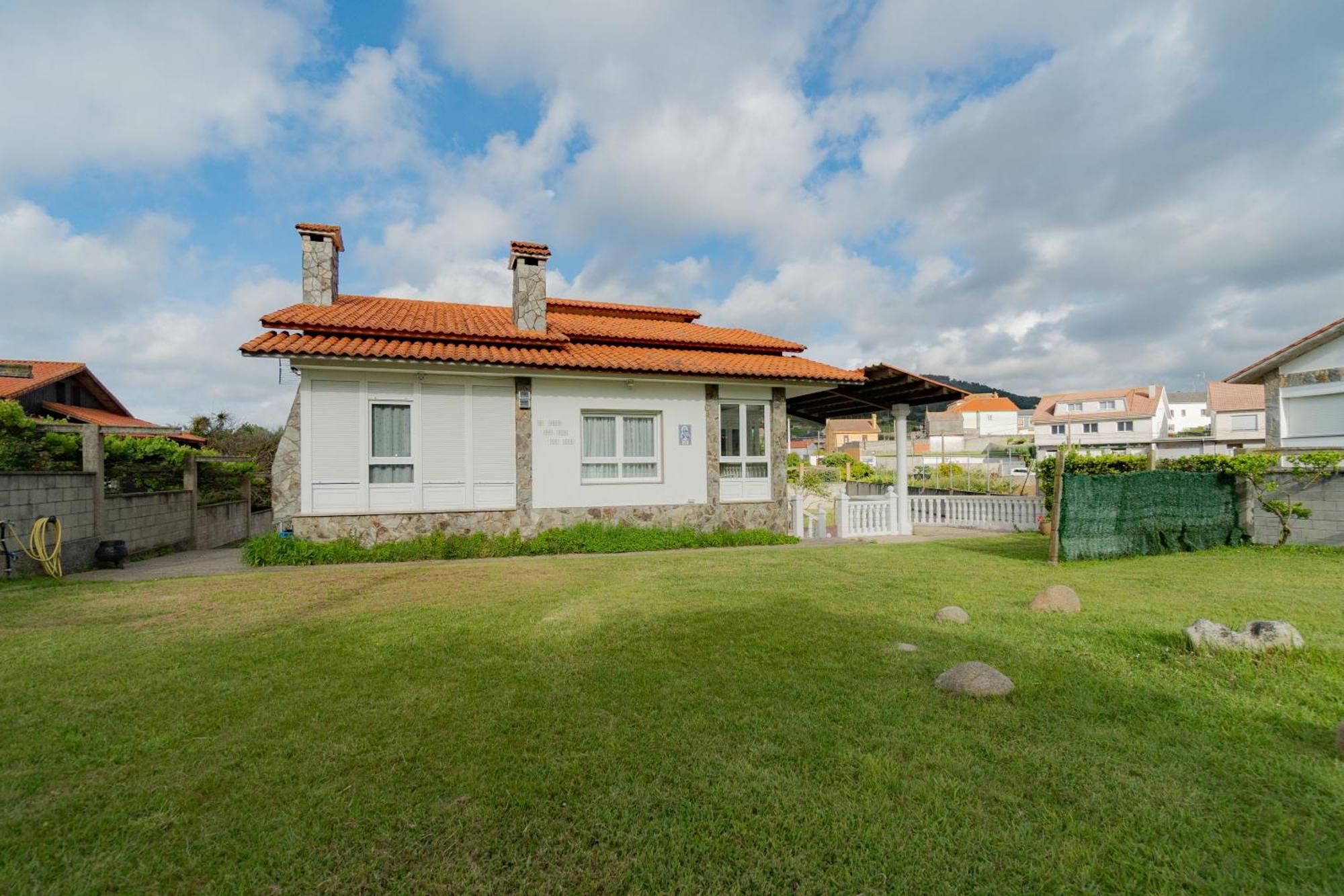 Chalet Areo Do Rio - Playa De Razo Buitenkant foto